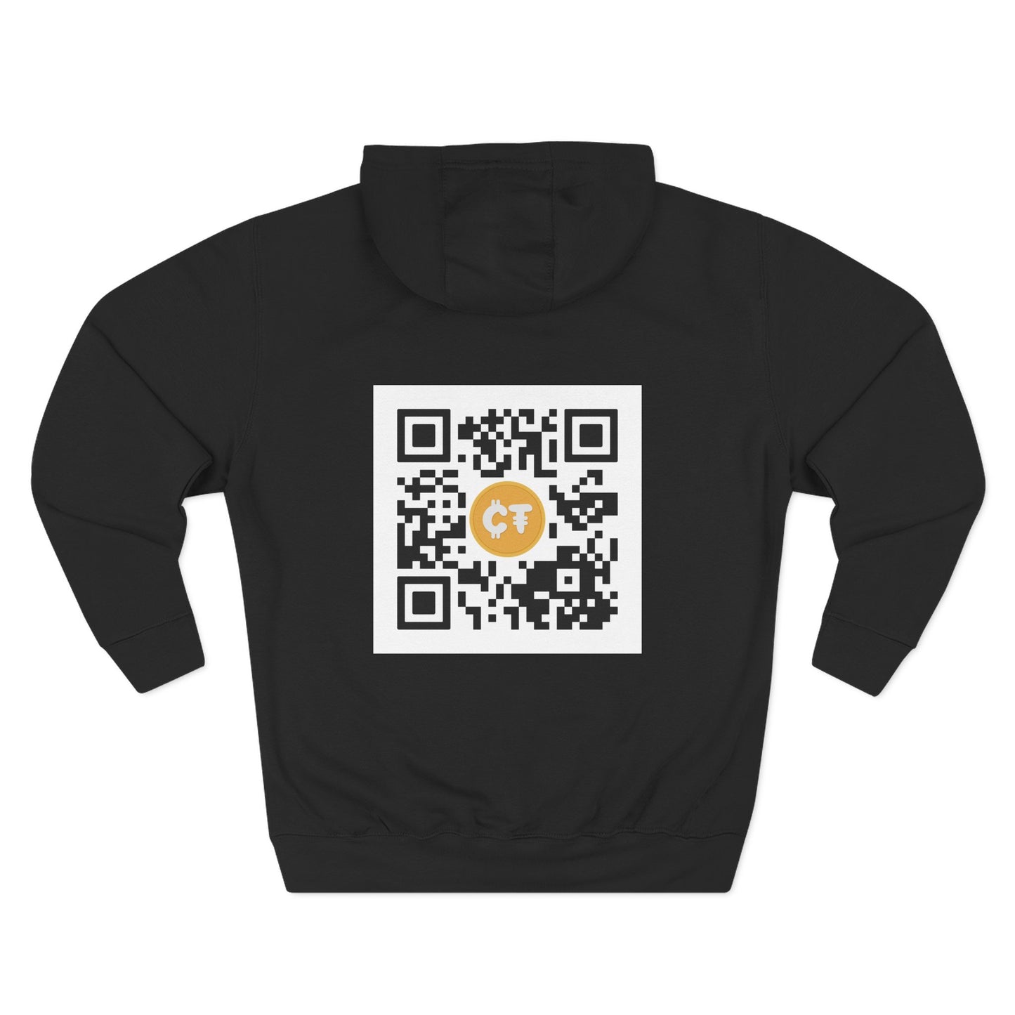 CT Fleece Hoodie with QR Code