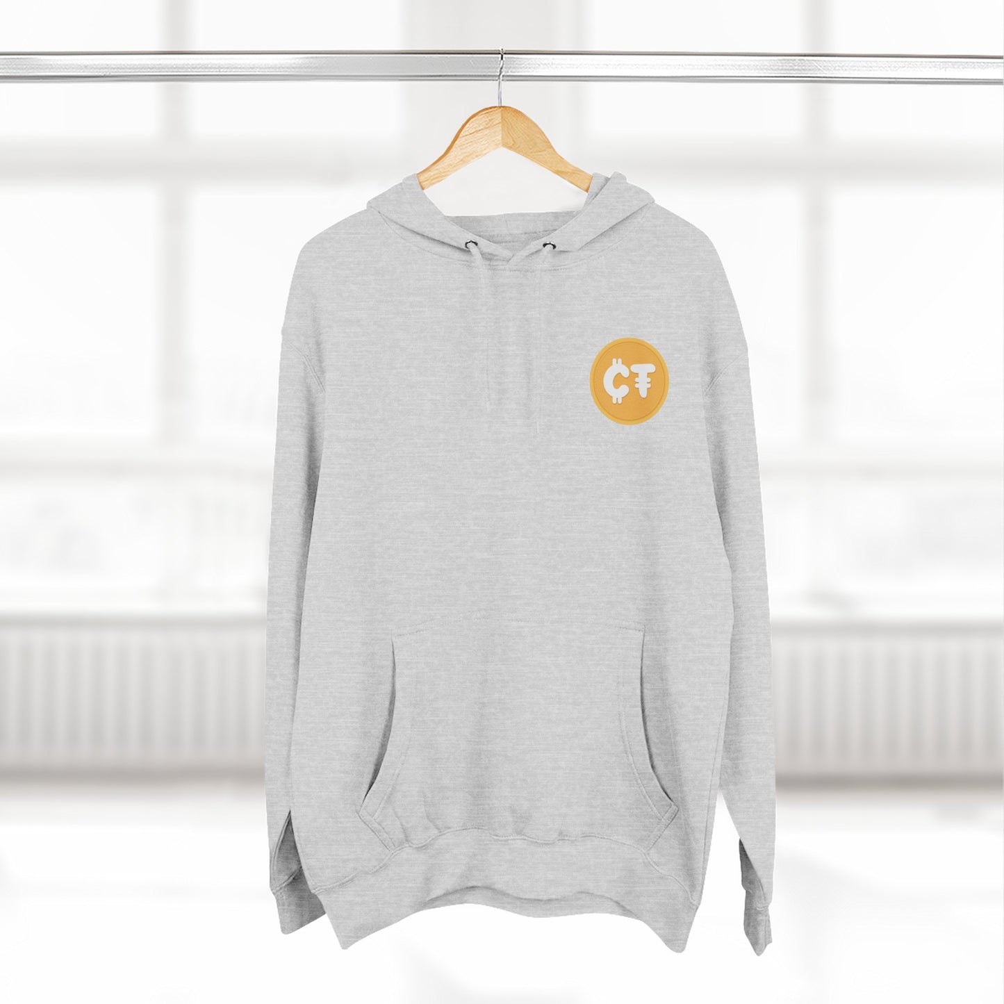 CT Fleece Hoodie with QR Code