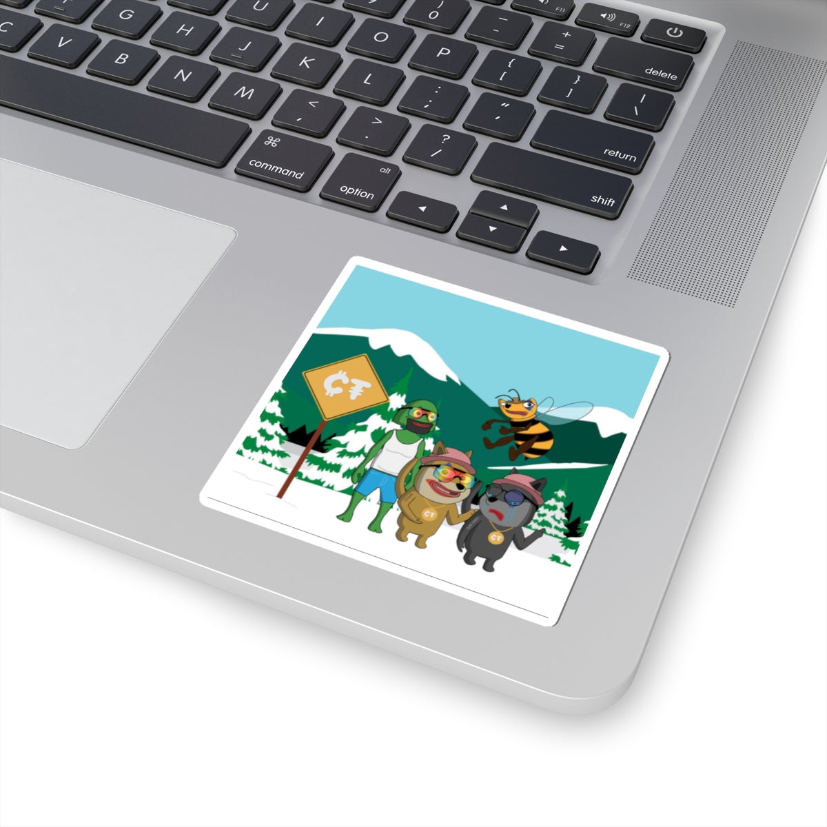 CT Kiss-Cut Stickers