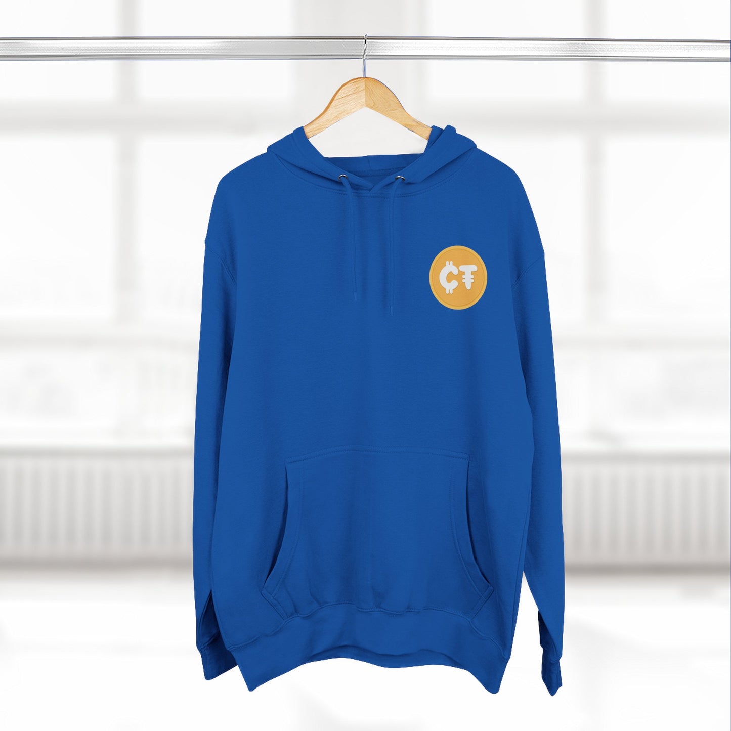 CT Fleece Hoodie with QR Code