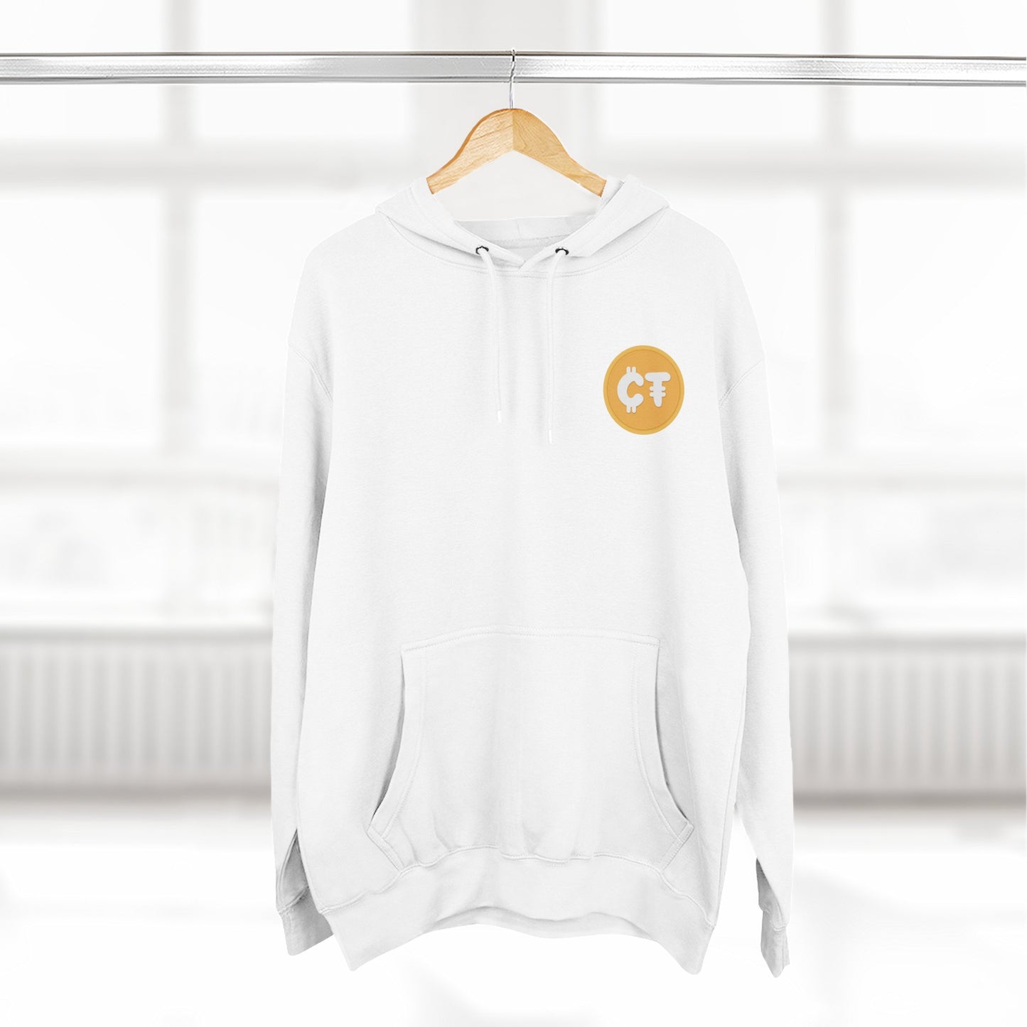 CT Fleece Hoodie with QR Code