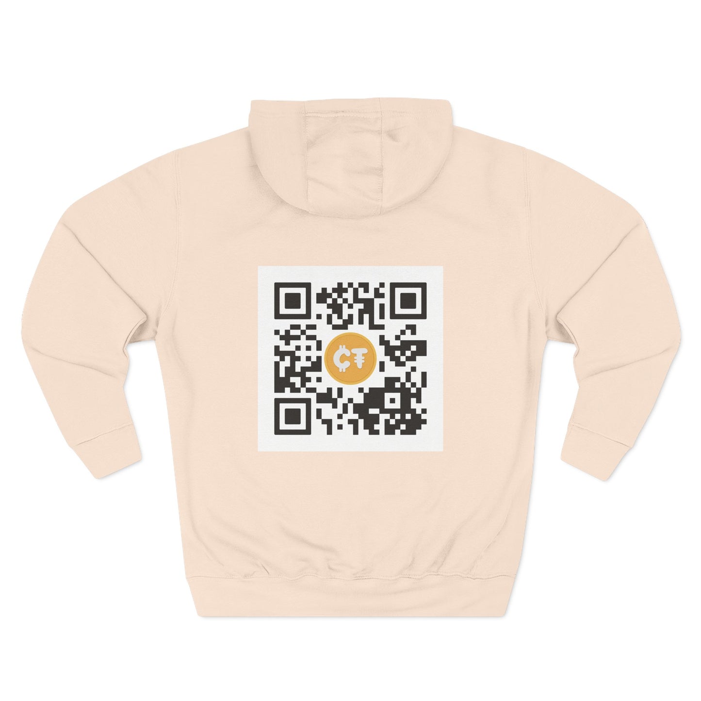 CT Fleece Hoodie with QR Code