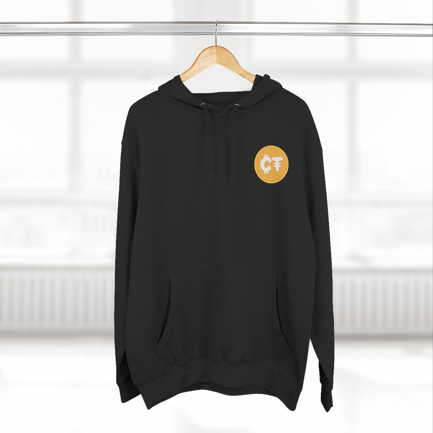 CT Fleece Hoodie with QR Code