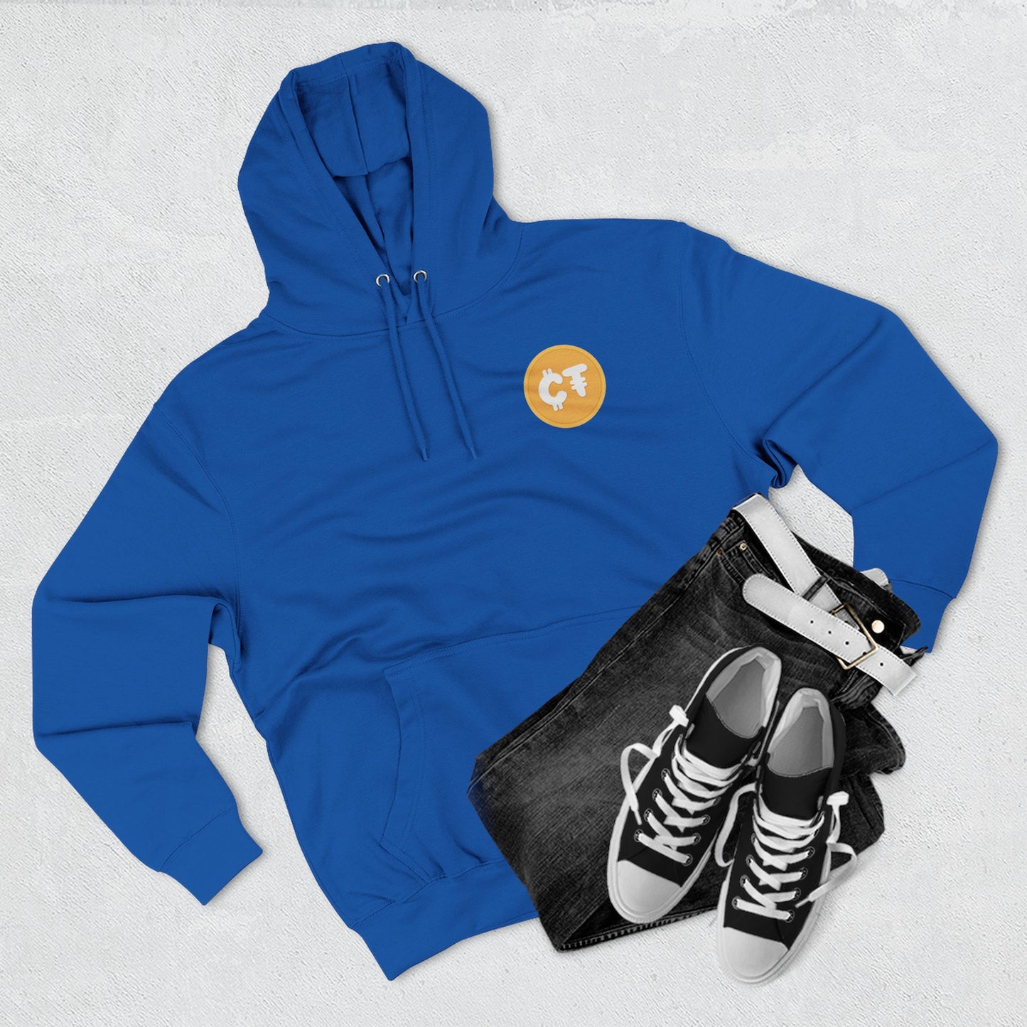 CT Fleece Hoodie with QR Code