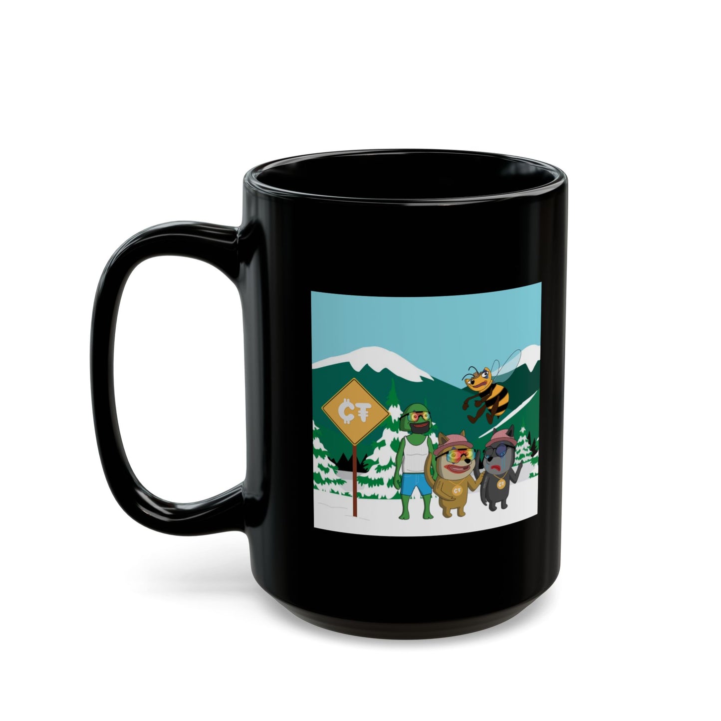 CT Black Mug
