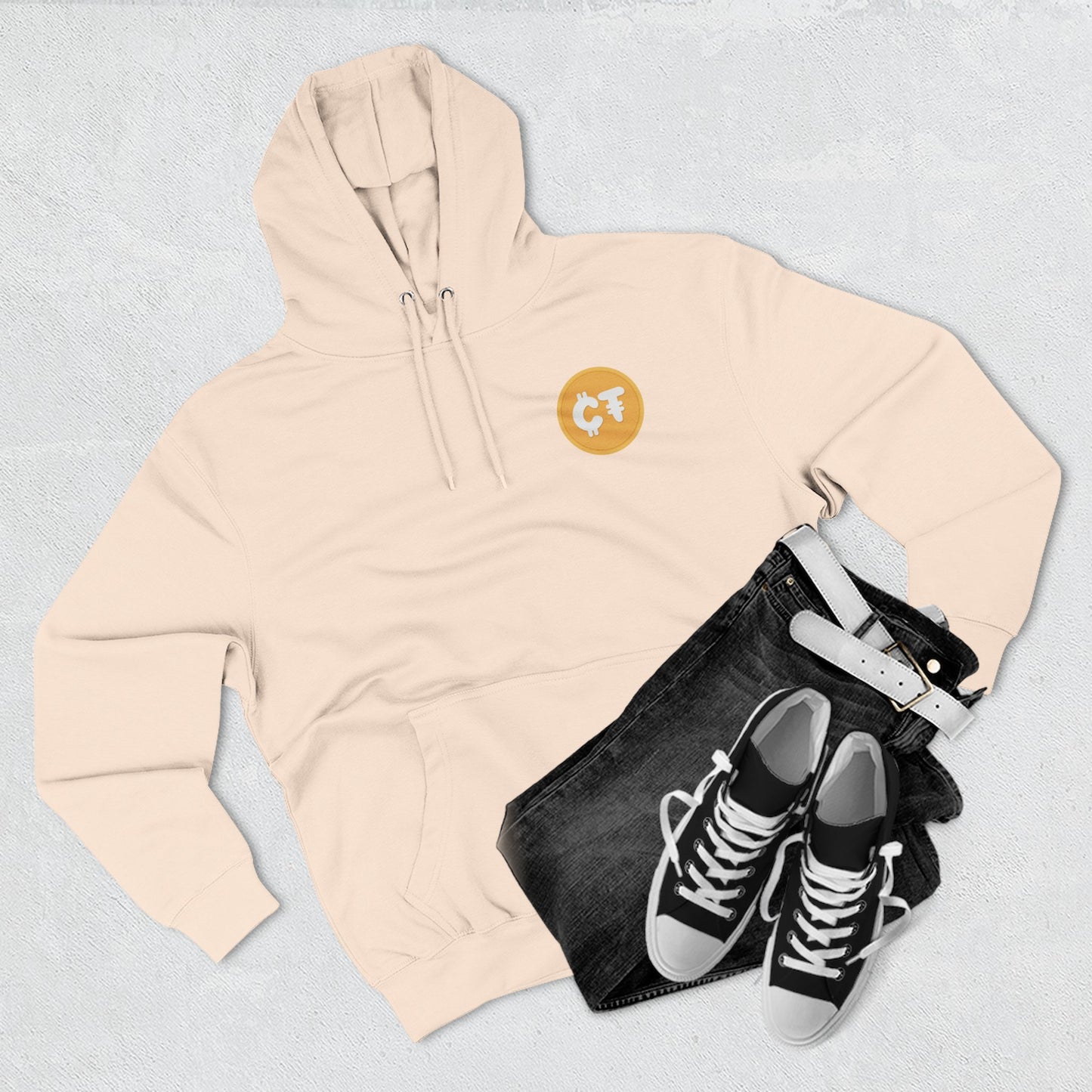 CT Fleece Hoodie with QR Code