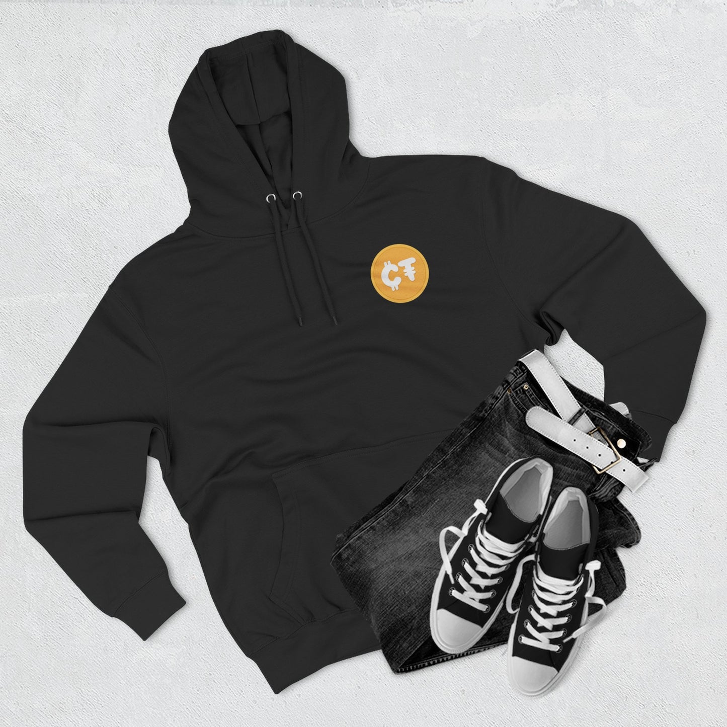 CT Fleece Hoodie with QR Code