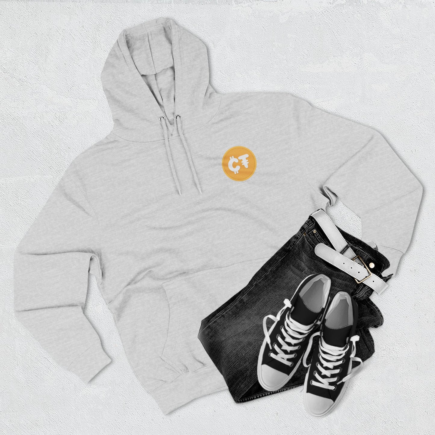 CT Fleece Hoodie with QR Code