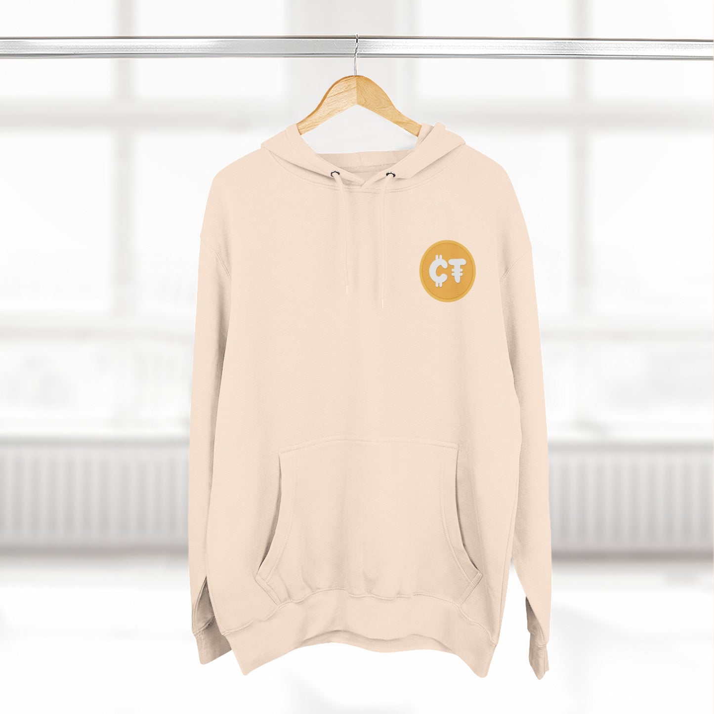 CT Fleece Hoodie with QR Code