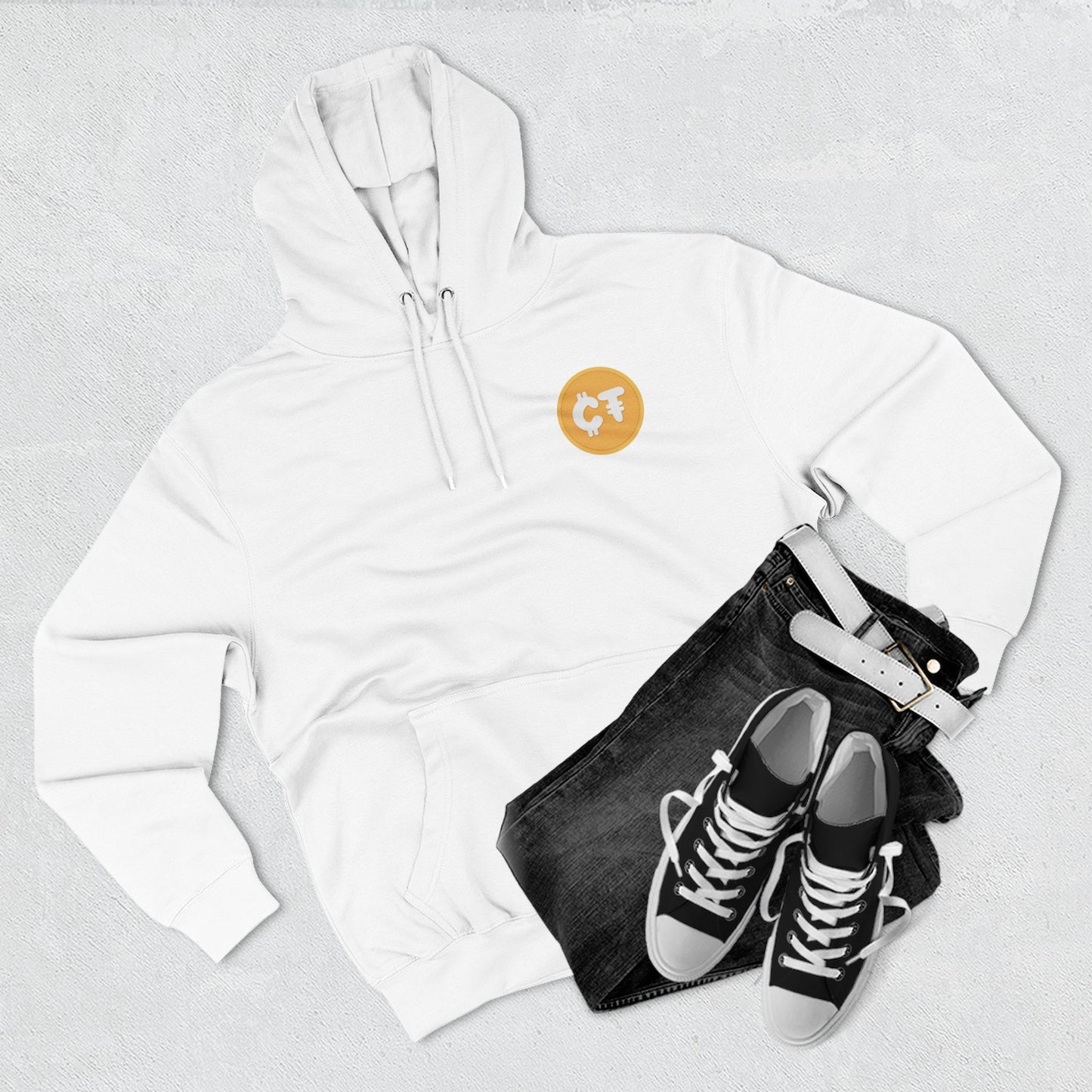 CT Fleece Hoodie with QR Code